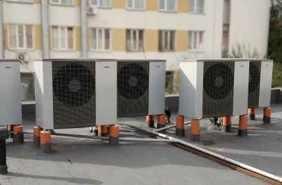 Каскад теплових насосів NIBE F2120-20